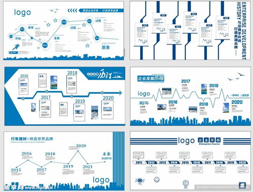 企业发展历程文化墙设计图
